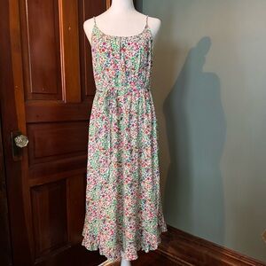 J. Crew Ditzy Floral Print Dress Size 6
